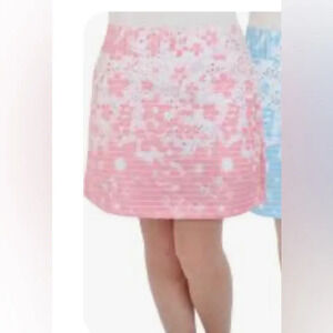 adidas Pink and White Women's Skort